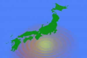 日本へ台風が接近